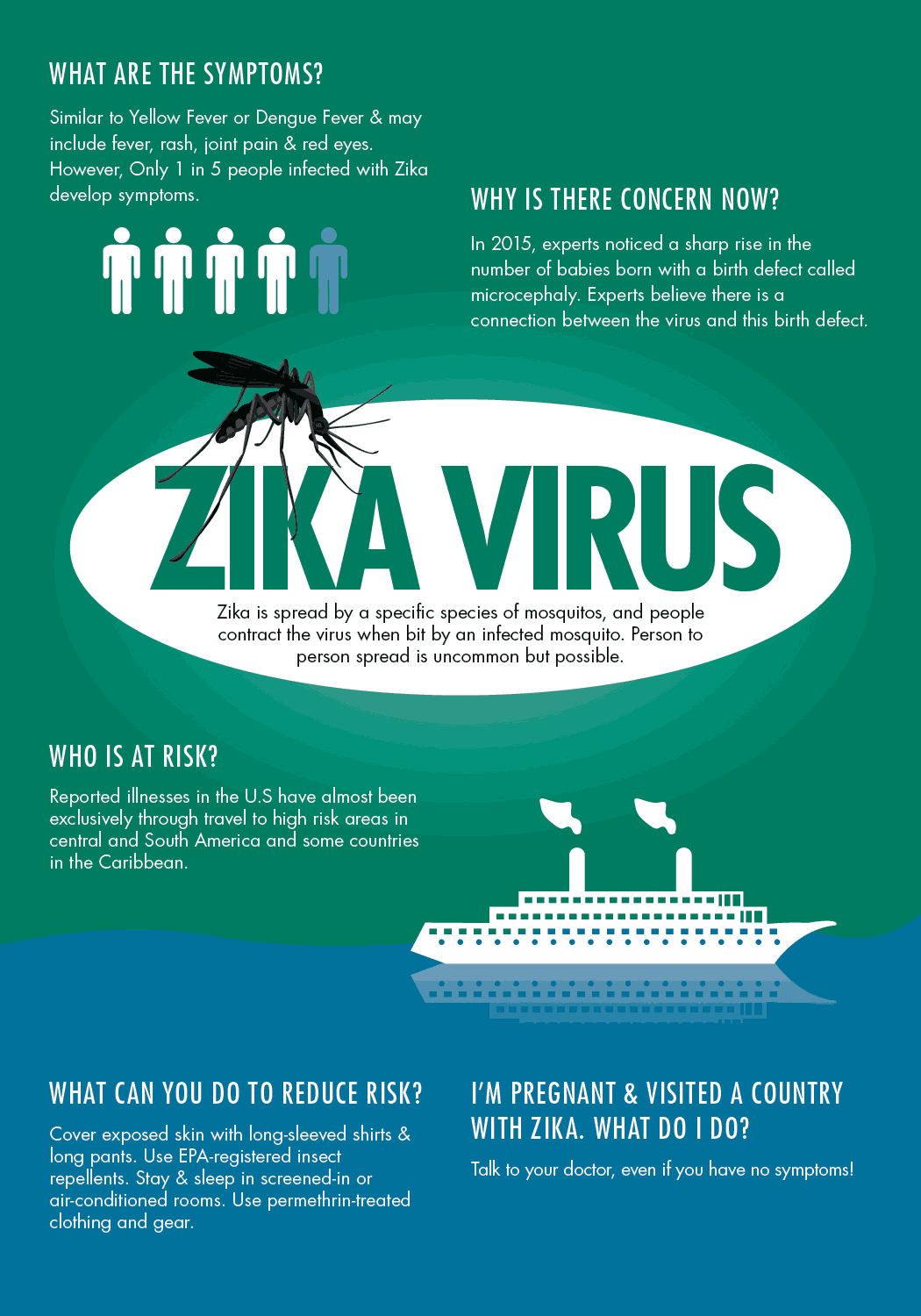Zika virus infographic