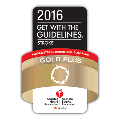 2016 Get With The Guidelines® Stroke - Gold Plus Honor Roll Elite Plus