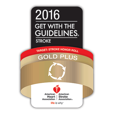 2016 Get With The Guidelines® Stroke - Gold Plus Honor Roll