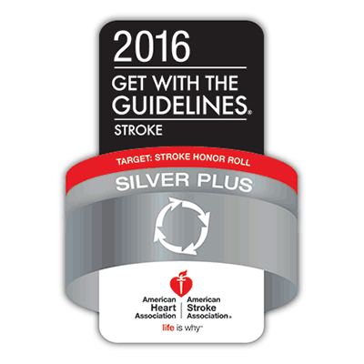 2016 Get With The Guidelines® Stroke - Silver Plus Honor Roll