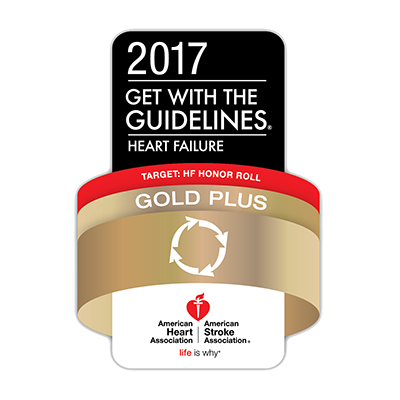 2017 Get With The Guidelines® Heart Failure - Gold Plus Honor Roll