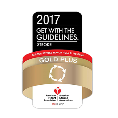 2017 Get With The Guidelines® Stroke - Gold Plus Honor Roll Elite Plus
