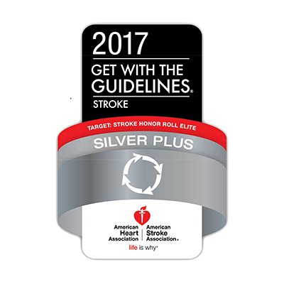 2017 Get With The Guidelines® Stroke - Silver Plus Honor Roll Elite