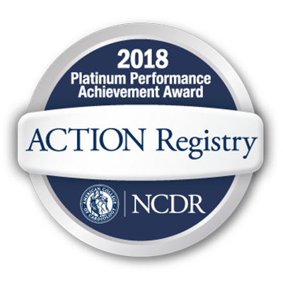 2018 ACTION Registry®–GWTG™ Platinum Performance Achievement