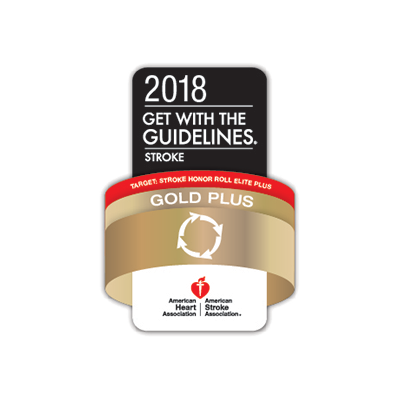 2018 Get With The Guidelines® Stroke - Gold Plus Honor Roll Elite Plus