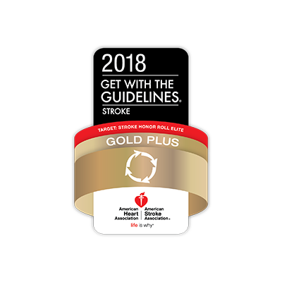 2018 Get With The Guidelines® Stroke - Gold Plus Honor Roll Elite