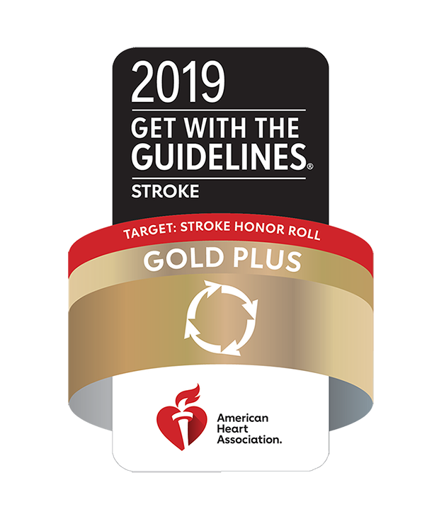 2019 Get With The Guidelines® Stroke - Gold Plus Honor Roll Elite Plus
