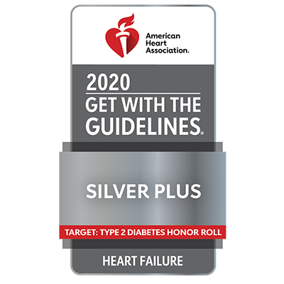 2020 Get With The Guidelines® - Heart Failure Silver Plus Quality Achievement