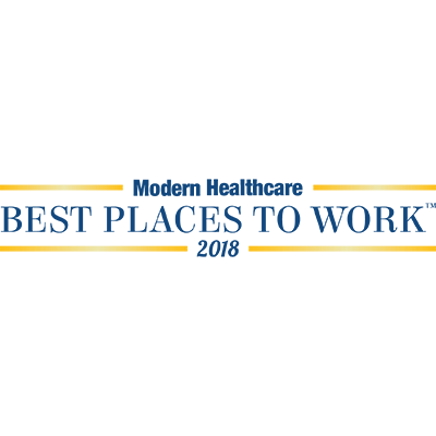 2018 Modern Healthcare Best Places to Work